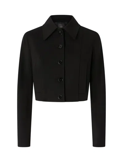 Pinko Doccia Jacket In Black Limousine