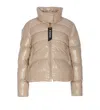 Pinko Mirco Padded Jacket In Beige