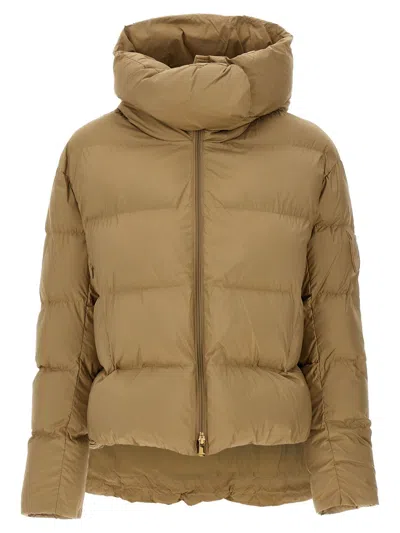 Pinko Giza Casual Jackets, Parka Beige