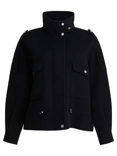 Pinko Coats In Black