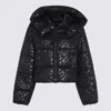 Pinko Coats Blacks And Greys In Black