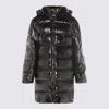 Pinko Coats Blacks And Greys In Black