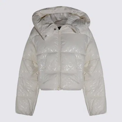 PINKO COATS LIGHT AND NATURAL