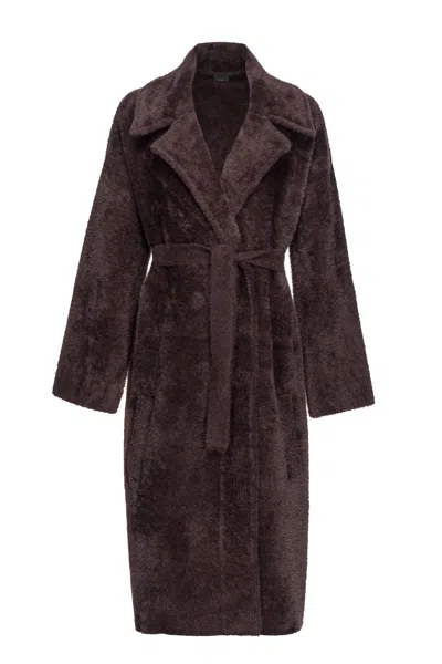 Pinko Coats In Black