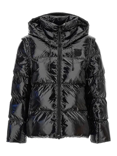 Pinko Coats In Black