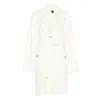 Pinko Coats White In White