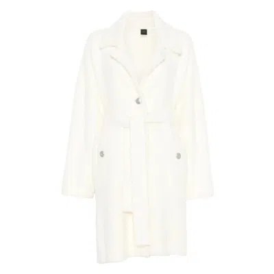 PINKO COATS WHITE