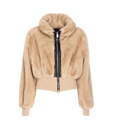 Pinko Coatsjackets In Gold