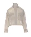 Pinko Fuori Tempo Jacket In Grey