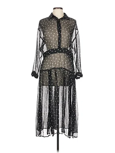 Pre-owned Pinko Cocktail Dress In Black