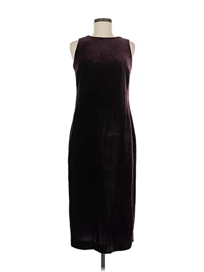 Pre-owned Pinko Cocktail Dress In Burgundy