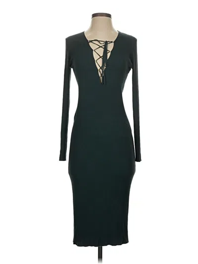 Pre-owned Pinko Cocktail Dress In Green