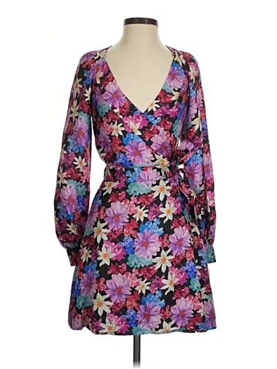 Pre-owned Pinko Cocktail Dress In Purple