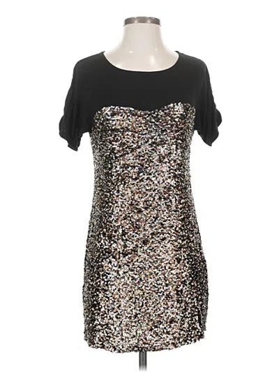 Pre-owned Pinko Cocktail Dress In Silver