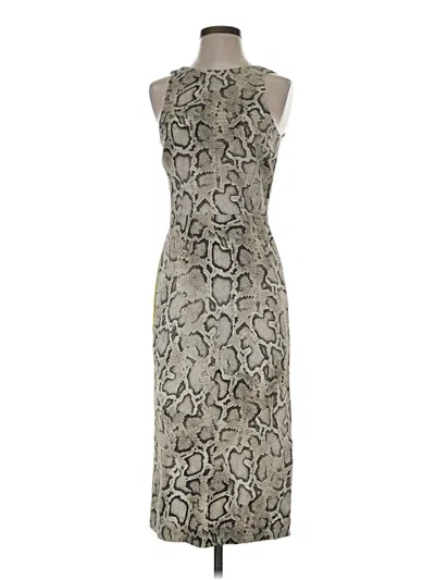 Pre-owned Pinko Cocktail Dress In Tan