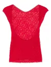 Pinko Cody Top In Red