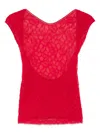 Pinko Cody Top In Red