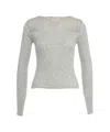 Pinko Cozy And Stylish Sweater In Grey