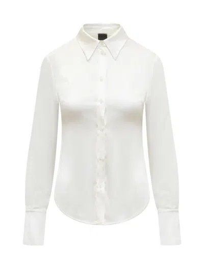 Pinko Collared Long In White