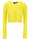 Pinko Short Soft Knit Cardigan