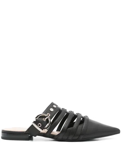 Pinko Comfortable And Stylish Flat S In Black