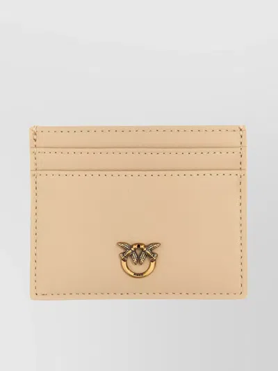 PINKO COMPACT STITCHED CARD HOLDER