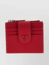 Pinko Compact Textured Wallet For Multiple Uses