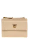 Pinko Logo Detail Compact Wallet With Multiple Slots