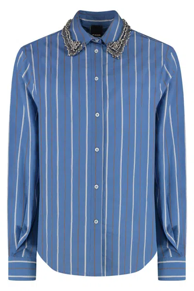 PINKO PINKO CONTINUA STRIPED SHIRT