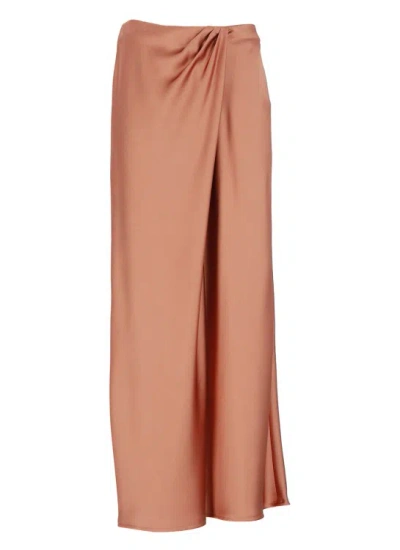 Pinko Conversione Skirt In Orange