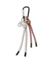 Pinko Corda Cord Keychain In White