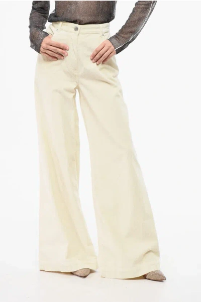 Pinko Cordoroy Wide Leg Pants