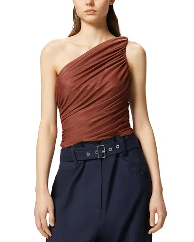 PINKO CORMORANO RUCHED TOP