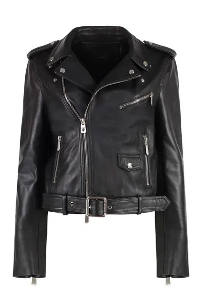 PINKO PINKO COSTA RICA LEATHER JACKET