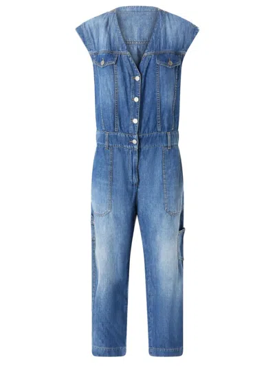 PINKO COTTON AND LINEN JUMPSUIT