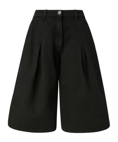 PINKO COTTON BERMUDA SHORTS
