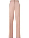 Pinko Cotton Blend Clothing Trousers In Neutral