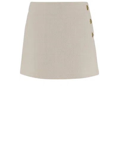 PINKO PINKO COTTON BLEND FLAN SKIRT