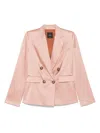 Pinko Condor Blazer In Pink