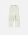 Pinko Esiodo Straight-leg Trousers In Beige Nebbia