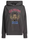 Pinko Motorbike Rider-print Oversized Hoodie