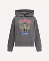Pinko Motorbike Rider-print Oversized Hoodie