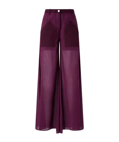 PINKO COTTON PALAZZO PANTS