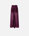 Pinko Cotton Palazzo Trousers With Pockets
