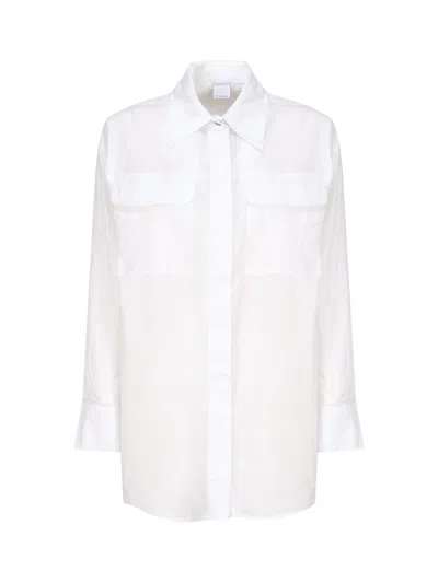 Pinko Cotton Shirt In White