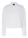 Pinko Cotton Shirt In White