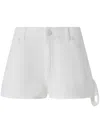 Pinko Cotton Shorts In White