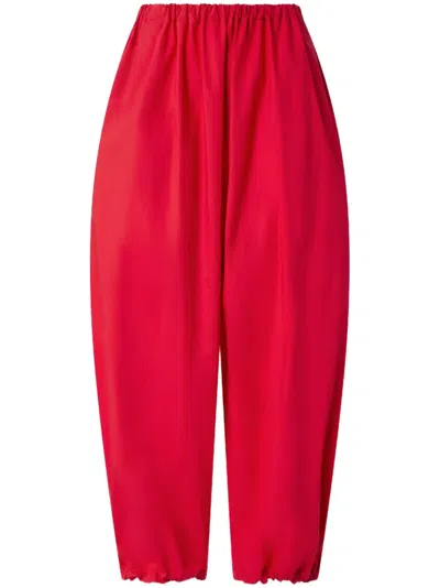 Pinko Klassische Tapered-hose In Rot