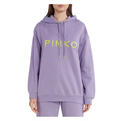 Pinko Purple Cotton Sweater