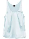 Pinko `crazy` Tank Top In Blue